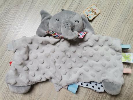 Mojkáčik s puff dečkou sloník, 