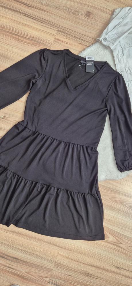 Dámsky set- šaty a riflová bunda+náhrdelník grátis, esmara,xs