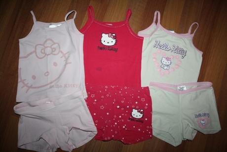 Spodná bielizeň hello kitty, h&m,92