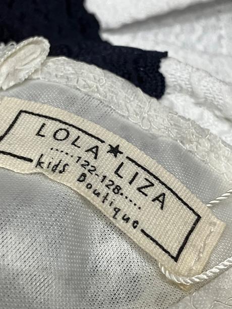 Dievčenské elegantné šaty pásikavé (122-128), 122 / 128