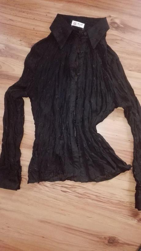 Čipkovaná blúzka s poštou, m