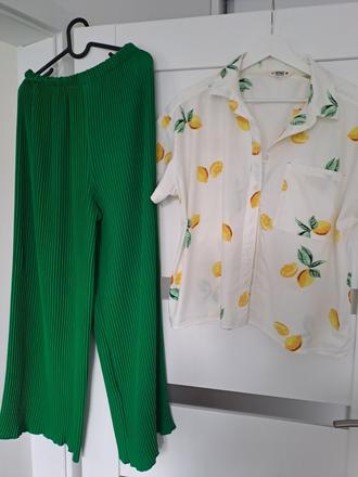 Komplet blúzky a nohavíc, 44