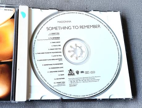Cd madonna - something to remember,