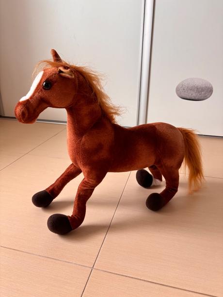 Plyšový koník 40 cm,