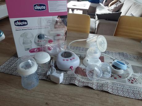 Odsávačka materského mlieka elektrická, 