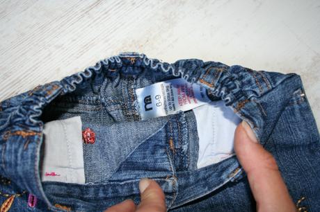 Tensie rifliky s vysivkou, mothercare,68