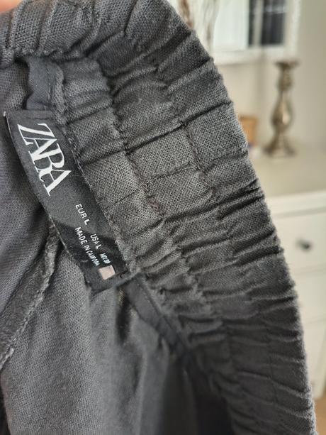 Zara ľanové šortky l-xl, zara,l
