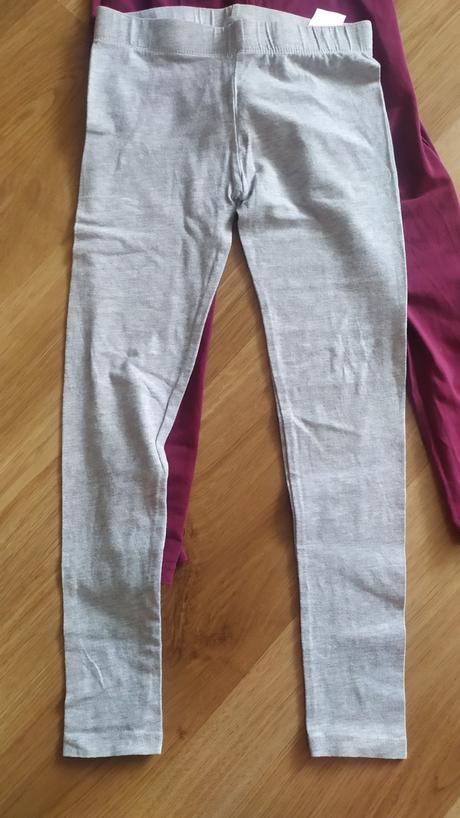 9. balíček nohavic 134, h&m,134