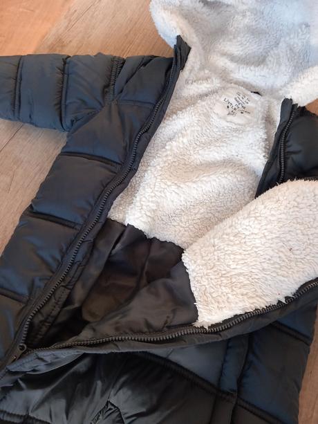 Zimná kombinéza na 6-9 mesiacov, f&f,74