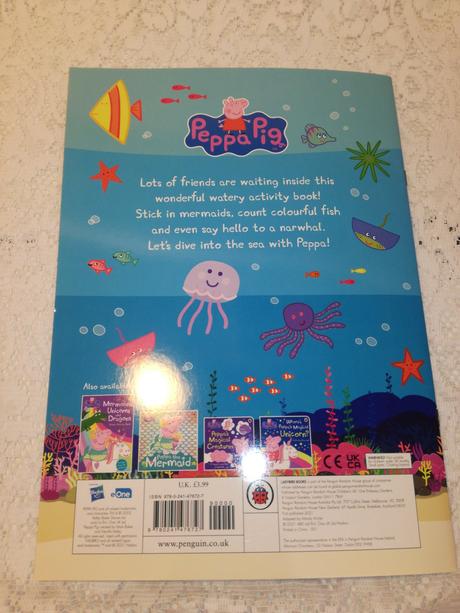 Peppa 's underwater friends sticker activity nau22, 