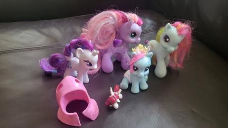 Koníky farebné my little pony,