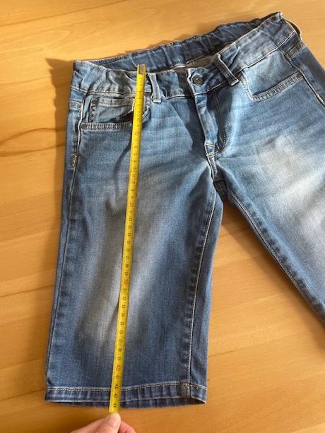 Značkové kratasove rifle (pepe jean, benetton), pepe jeans,140