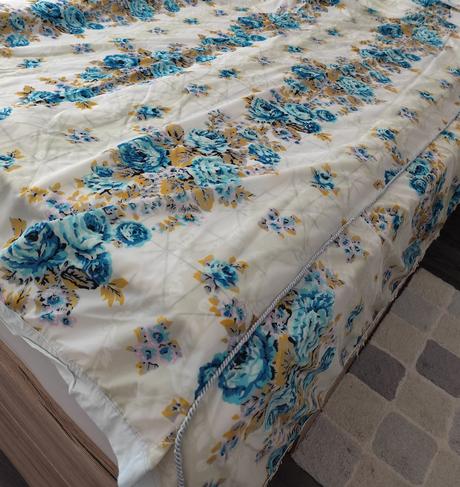 Prehoz na posteľ - retro, 