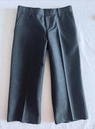 M&s sivé elegantné nohavice vel.98, marks & spencer,98