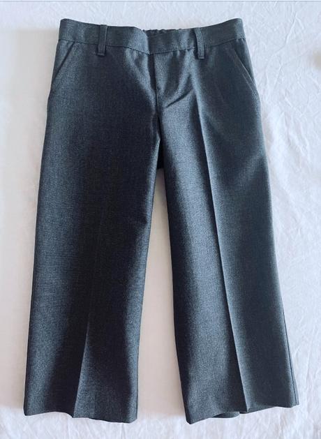 M&s sivé elegantné nohavice vel.98, marks & spencer,98