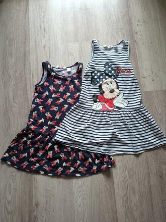 Šaty- minnie mouse, h&m,110