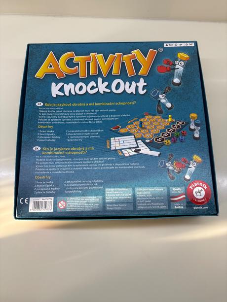 Spolocenska hra activity knock out, 