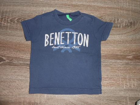 Benetton tričko na leto č. 80-86, benetton,80