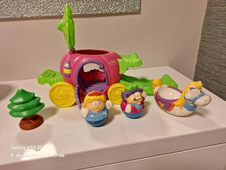 Playskool kočiar s princeznou, 