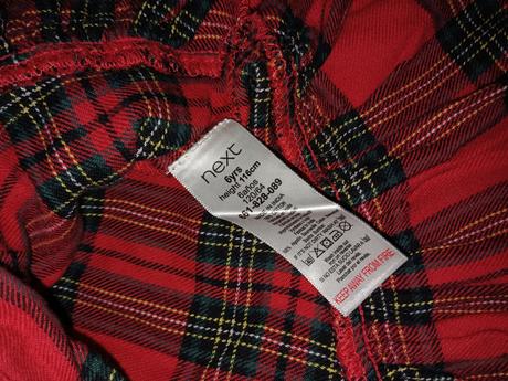 Kárované šaty, next,116