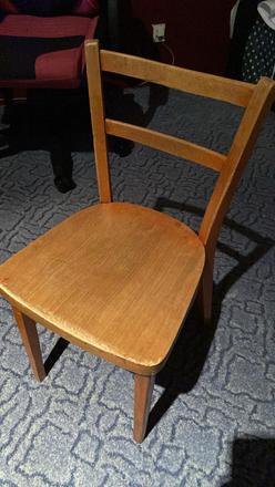 Stará detská stolička retro, 