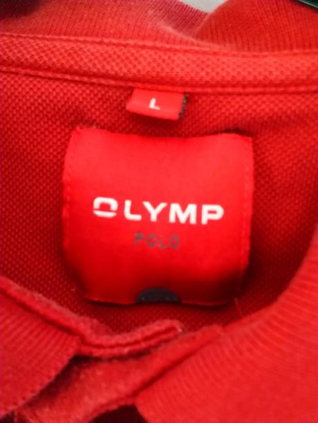 Pánske tmavo červené tričko, olymp, xl, xl