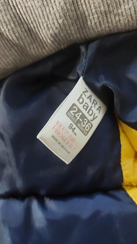 Zara presivana vesta velk.94, zara,98