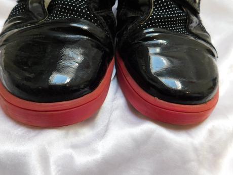 Trendy dámske kožené tenisky, 38