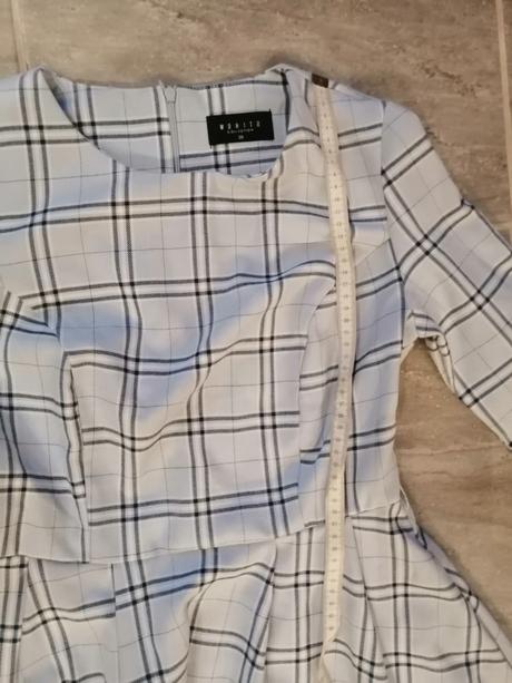 Nebovomodré šaty mohito, v38, mohito,38