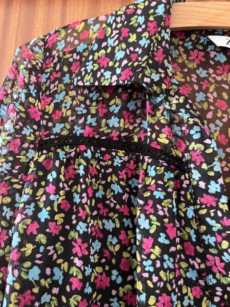 Kvetinové šaty, zara,l