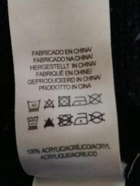 Chlapčenský acrylový tmavo modrý sveter, primark, primark,92