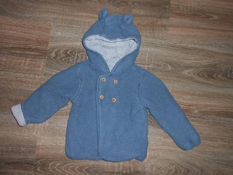 Marks&spencer zateplený svetrik s uškami 80, marks & spencer,80