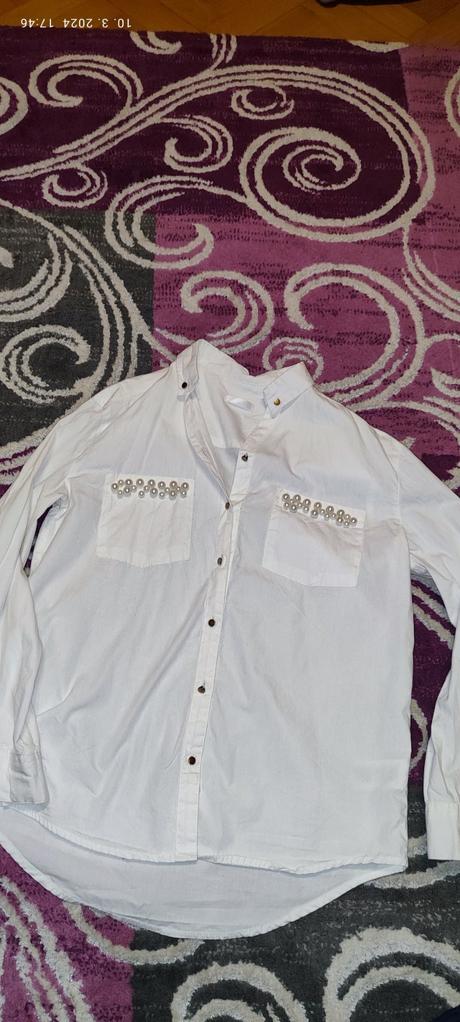 Biela košeľa a next bolerko, next,146