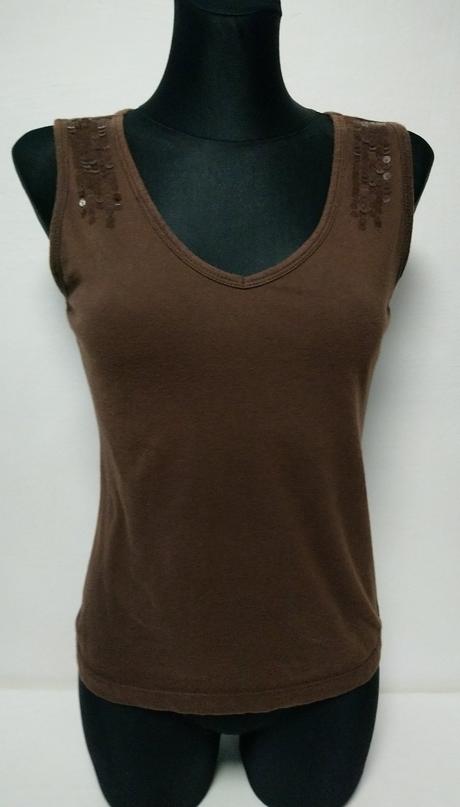 Dámsky hnedý top, yessica, yessica,s
