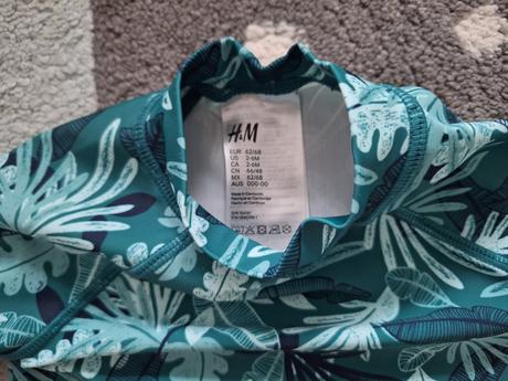 Uv tricko na kupanie 62/68, h&m,68