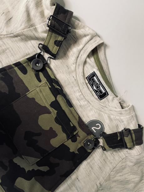 Teplákové maskáčové tepláky na traky od next, next,116 / 122