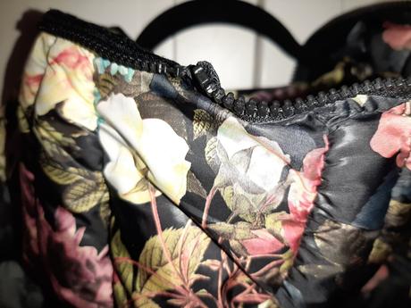 Perfektná kvetinková bunda, fishbone,s