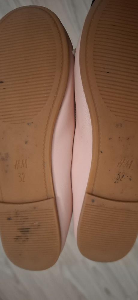 Balerínky h&m ružové, h&m,32