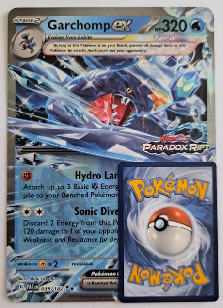 Pokémon jumbo karta garchomp ex, 