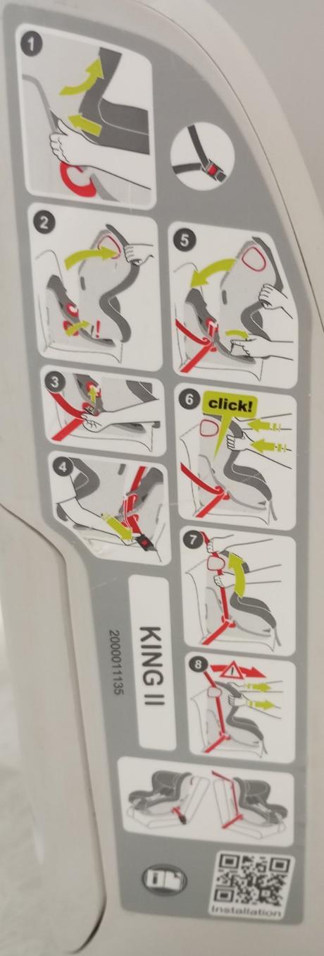 Autosedačka britax romer king ii, britax
