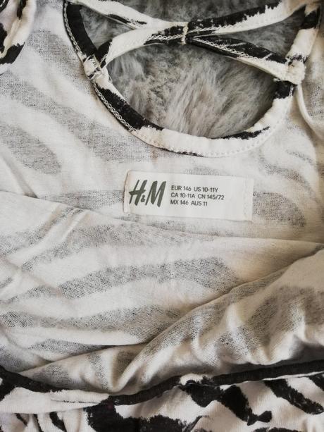 Letný overal 10-11 rokov, h&m,146
