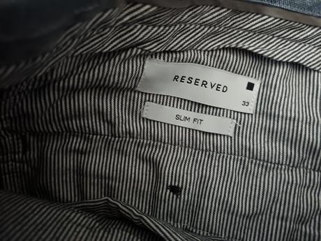 Elegantné nohavice fit slim, reserved,32