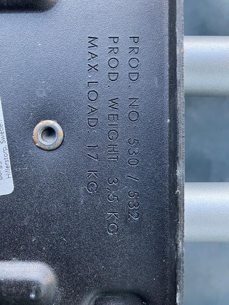 Stešný nosič opel astrah/zafira b + 3x nosič, 