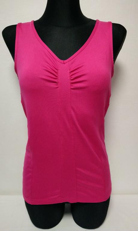 Dámsky sýto ružový elastický top, tcm, tcm,s