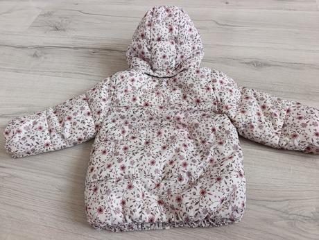 Kvietkovaná bundička, h&m,86