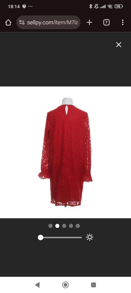 Vianočné šaty, lindex,xxl