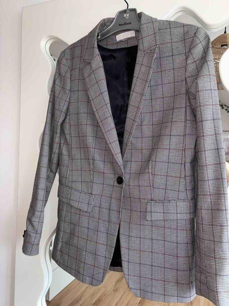 Kárované sako h&m 36, h&m,36 / s