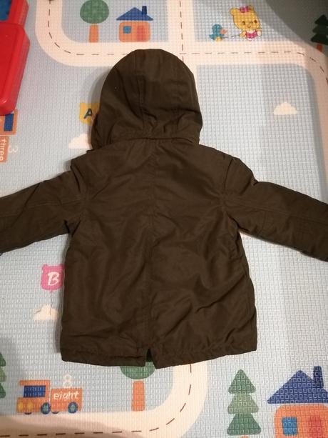 Takmer nenosena bundička, h&m,86