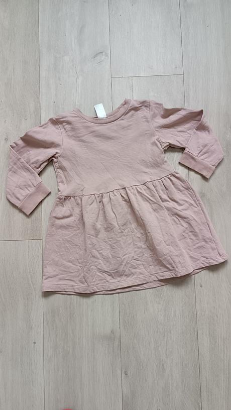 Šaty s dlhým rukávom, h&m,98