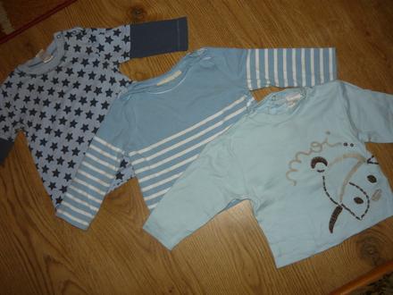 Tričká s dlhým rukávom  -62/68, 68